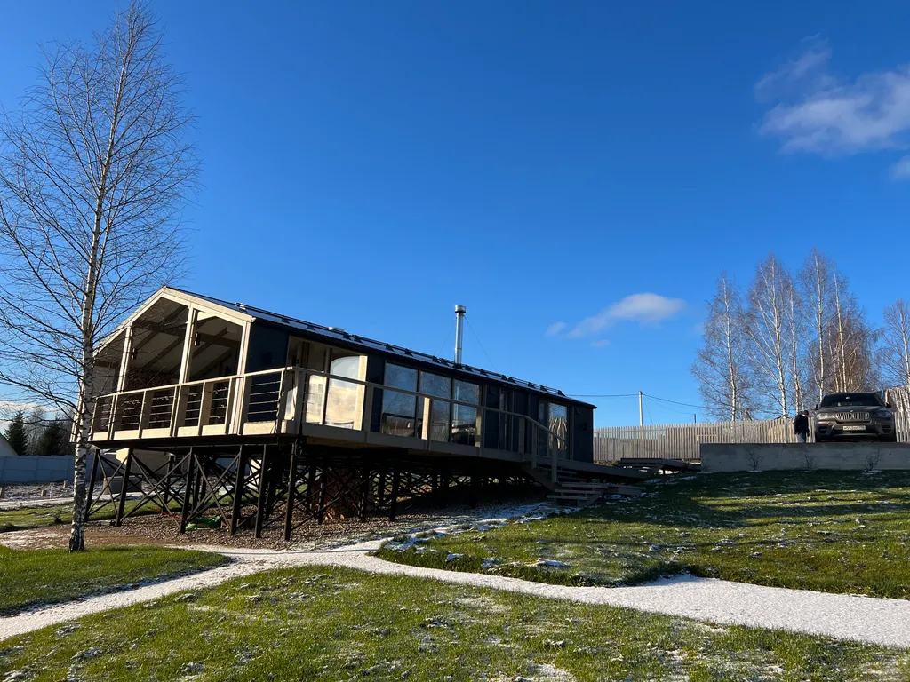 Новый дом с шикарным видом на Новой Риге