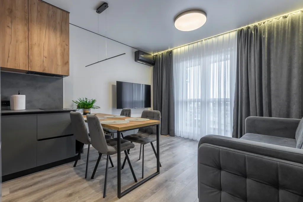 Стильные апартаменты в новом жк с потрясающим видом