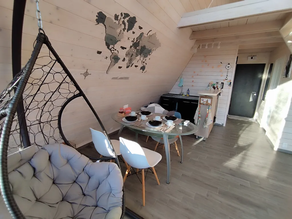 Коттедж Уютный треугольный домик A-frame Soul time — Анапа