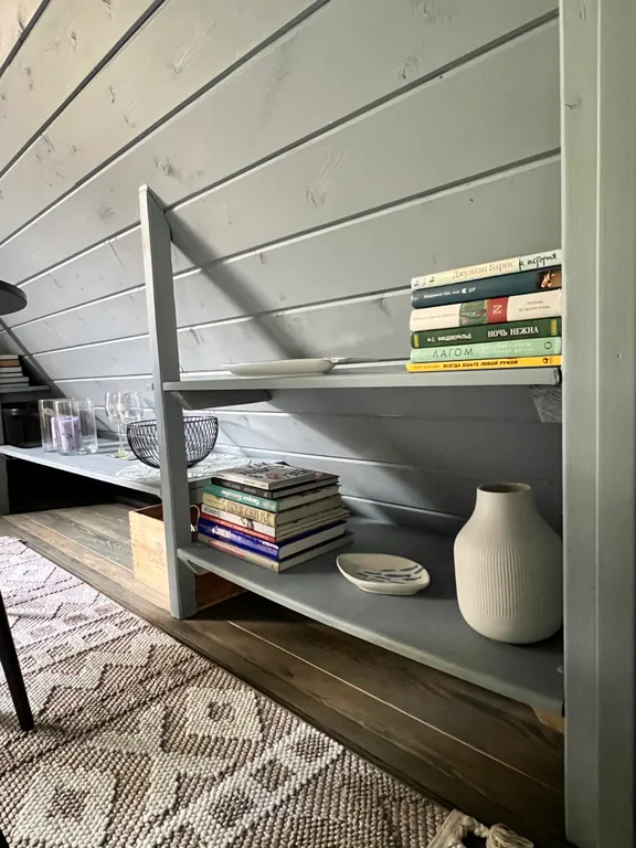 Уютный дом A-Frame в лесу