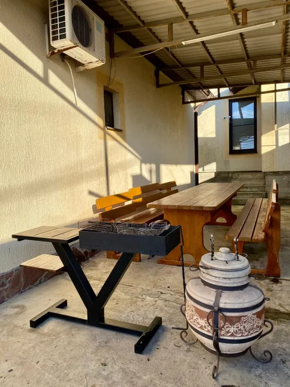 Дом с баней на дровах