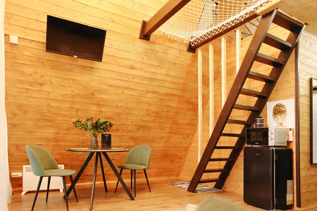 Комфортный дом с видом на лес