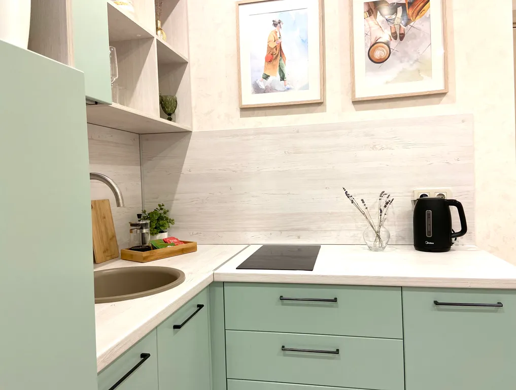 Современная квартира в центре в новом доме с частной парковкой