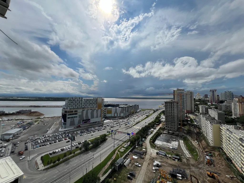 Квартира Квартира Уютная студия с видом на броско — Хабаровск