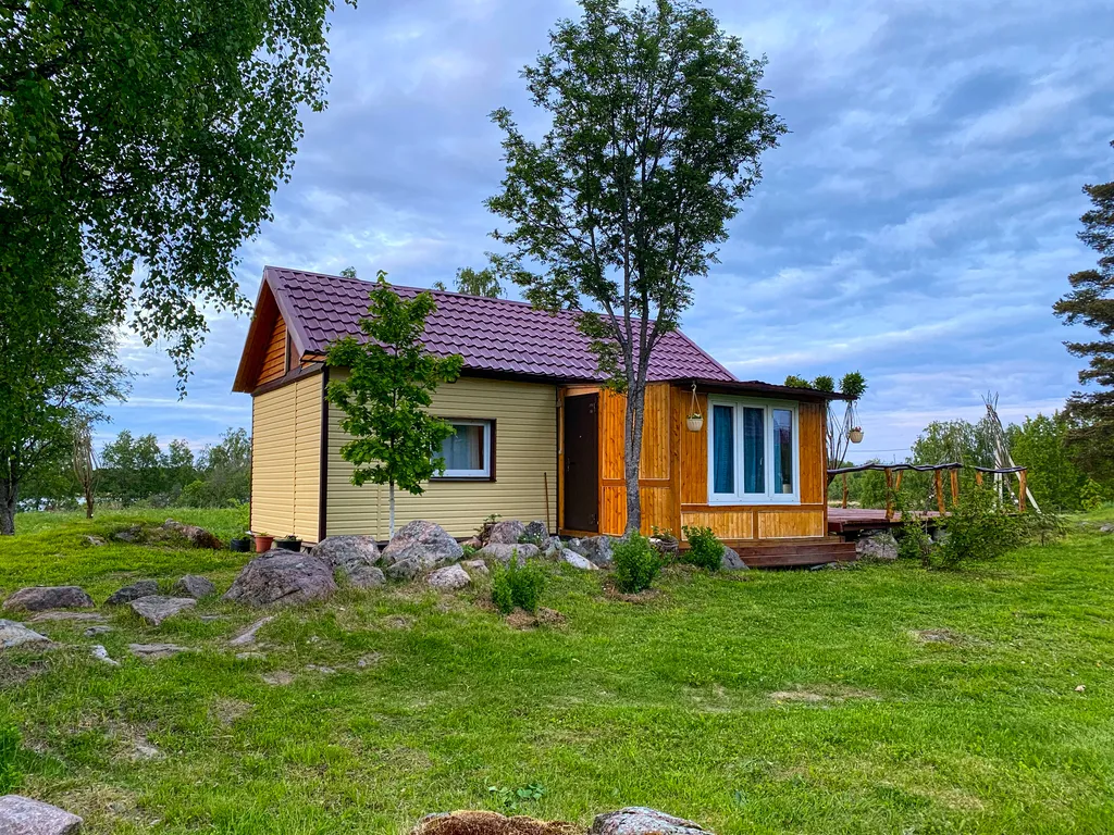 Эко-дом на природе со всеми удобствами