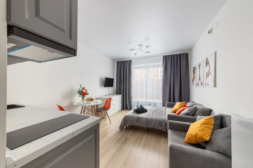 Прекрасная квартира - студия возле метро Лухмановская