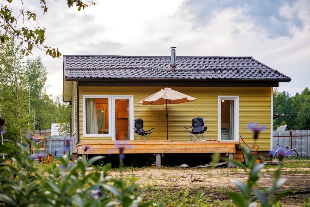 Уютный Дом с Камином в сосновом лесу 15 мин от Твери и 50 мин от МКАДа