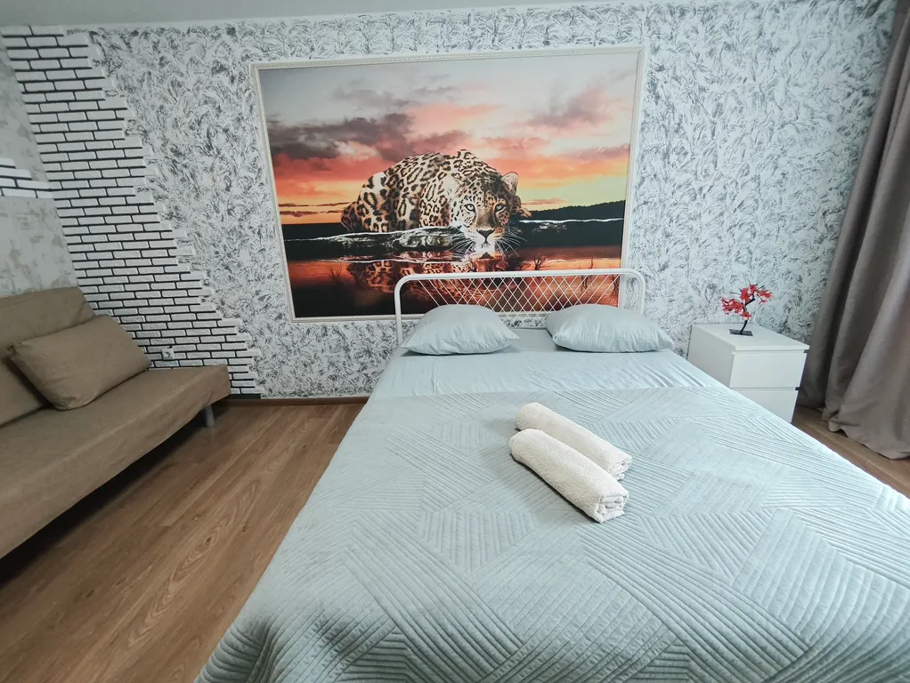 Новая квартира для 4 человек c дизайнерским ремонтом