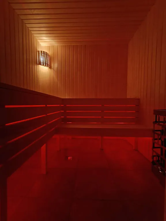 Коттедж с сауной и террасой