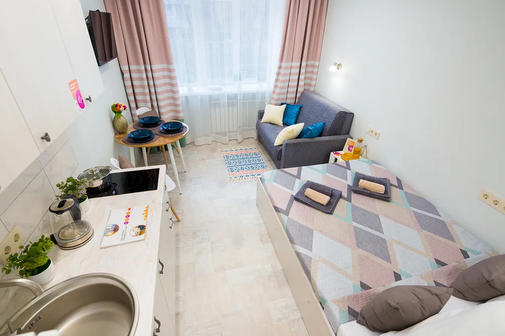 Квартира Квартира Уютная студия — Иркутск