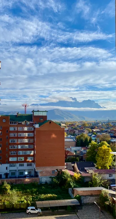 Квартира в центре с видом на горы