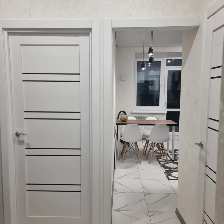 Новая квартира с отличным ремонтом, панорамный вид на Волгу и город