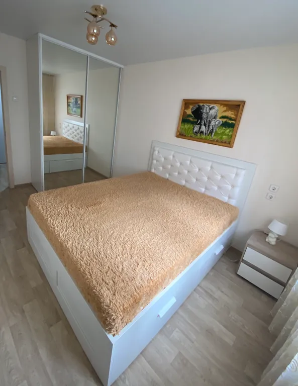 Уютная студия со спальней в парковом