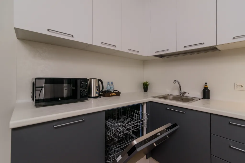 Просторная квартира с балконом