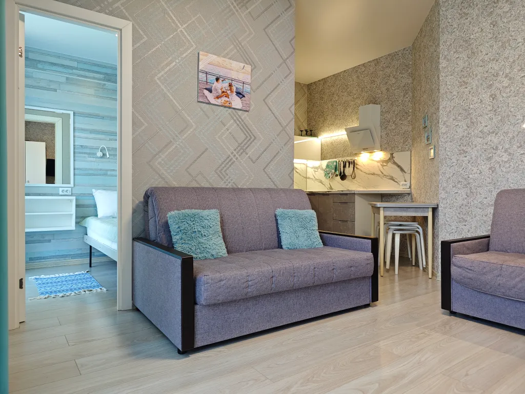 Квартира у моря в курортном ЖК Анаполис с бассейнами и инфраструктурой — аренда посуточно в Варваровка