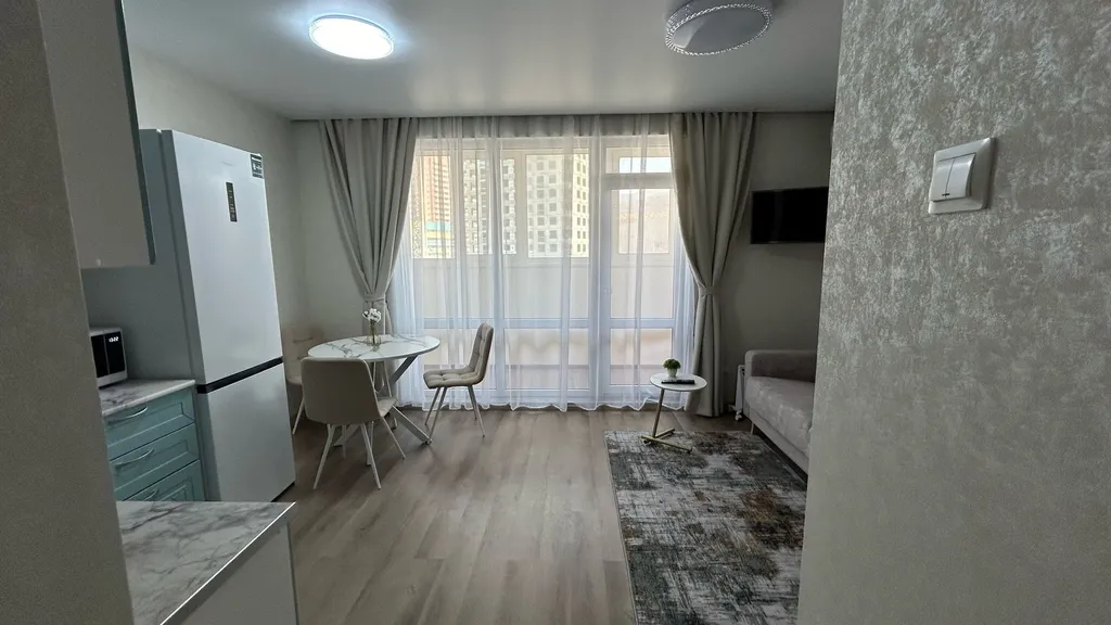 Уютная и светлая 1-комнатная квартира с современным ремонтом