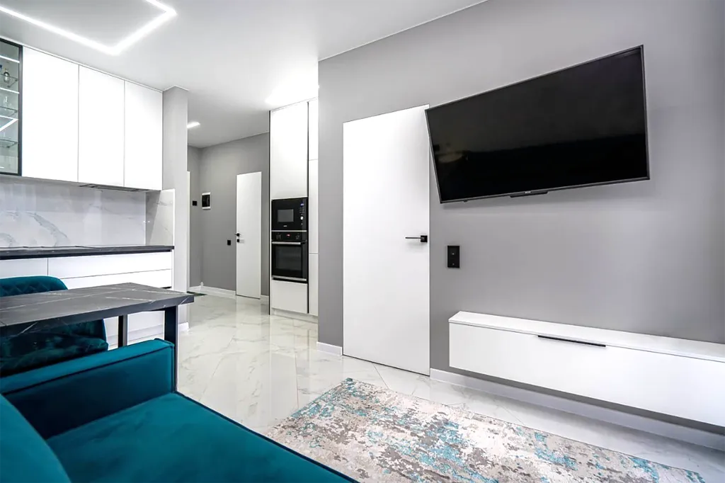 Квартира Квартира Апартамент Stylish в новом жилом комплексе Minsk World — Минск