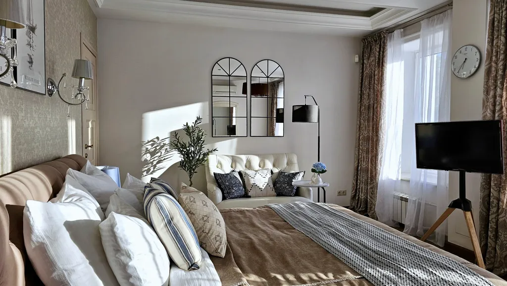 Квартира Уютная дизайнерская 2-комнатная квартира в самом центре Москвы — Москва