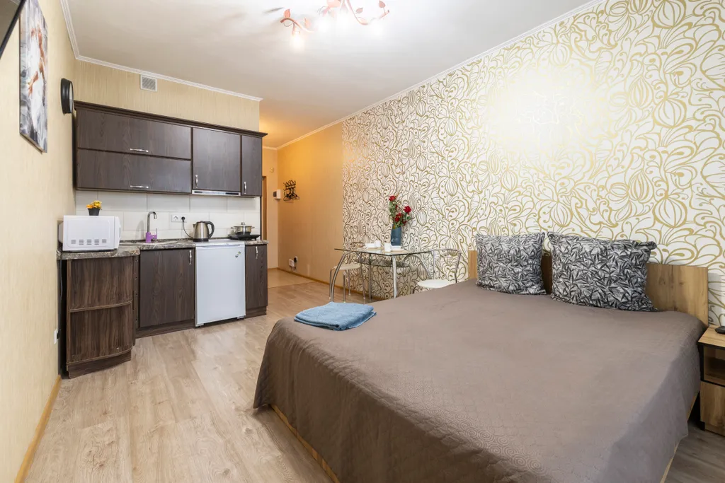 Квартира Чистая студия с отличным расположением — аренда посуточно в Барнаул