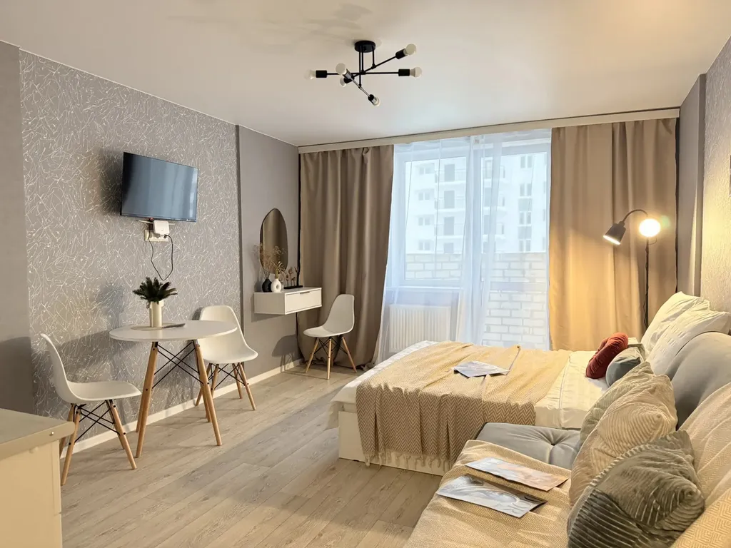 Квартира Квартира Стильная студия «ВЕРШИНА» рядом с Самарскими Термами — Самара