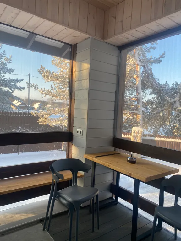 Уютный домик на озере