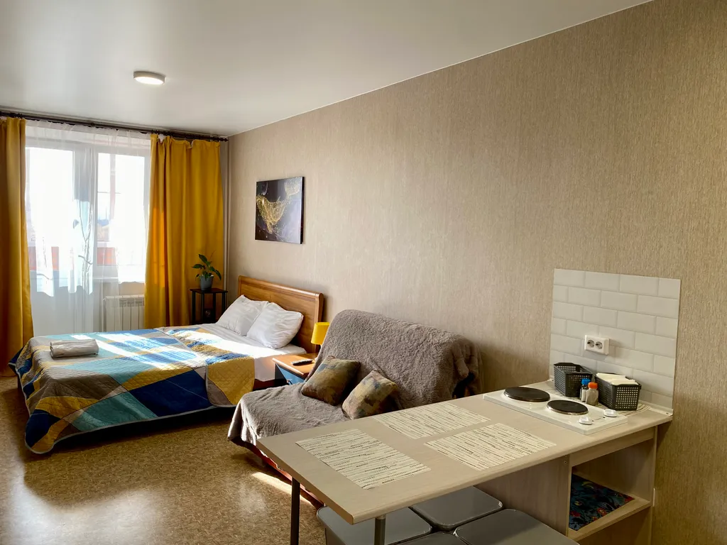 Океан уюта яркая студия в новом доме, Октябрьский район