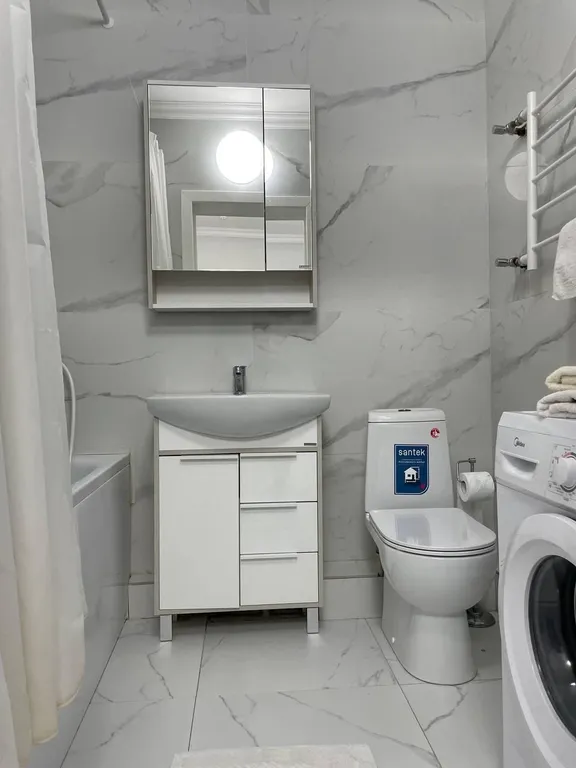 2 комнатная квартира в жк esil plaza, ботанический сад