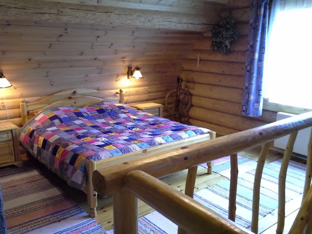 Гостевой дом Русская изба с баней на панорамном берегу