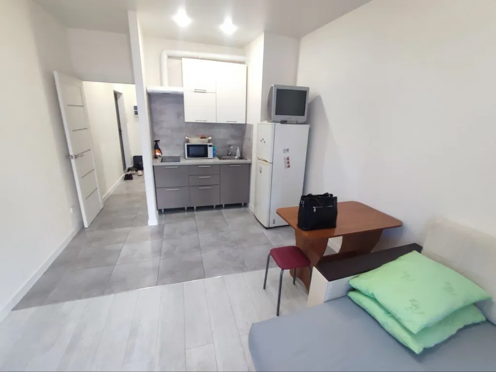 Студия в зелёной части района