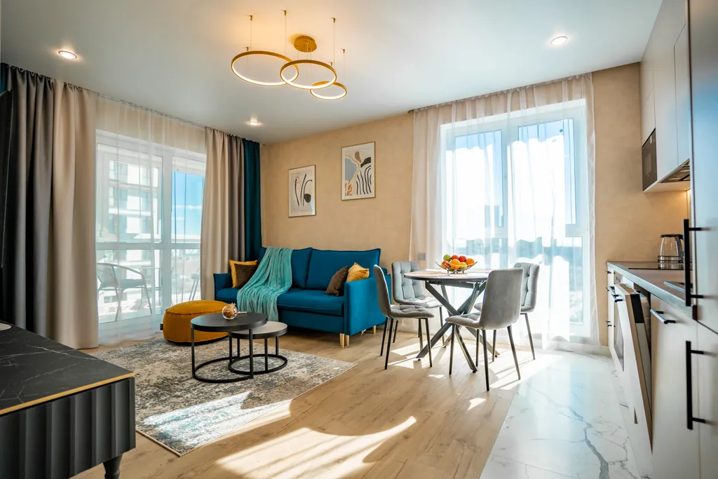 Квартира Новая дизайнерская 3-комнатная квартира возле метро рядом с центром — Минск