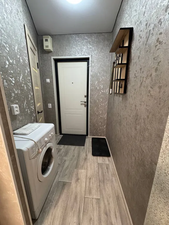 Студия в пастельных тонах после капитального ремонта