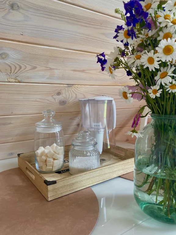 Афрейм с панорамным видом на горы