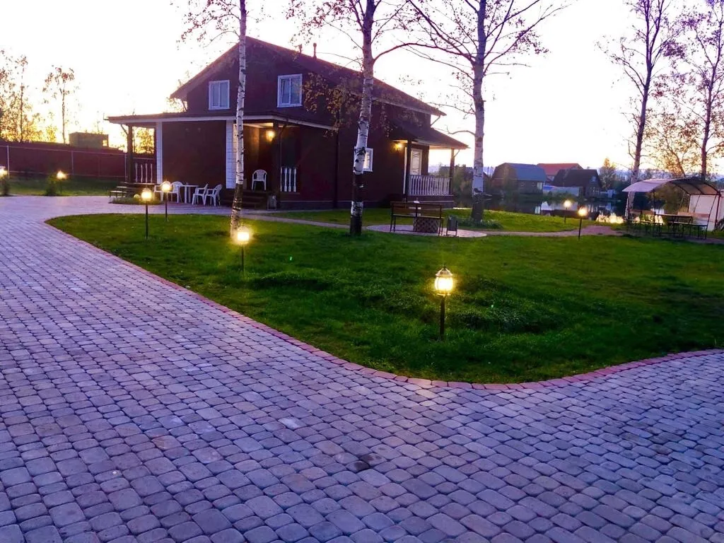 Дом на озере с сауной