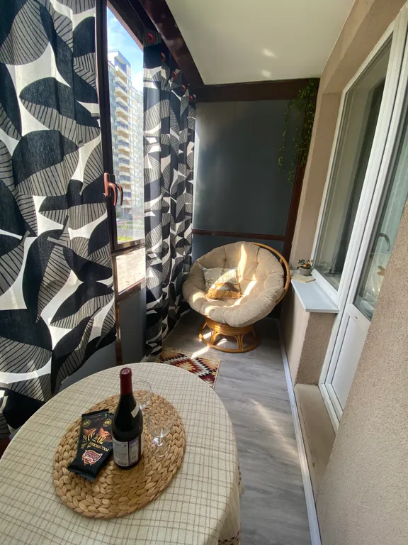 Уютная большая квартира-студия