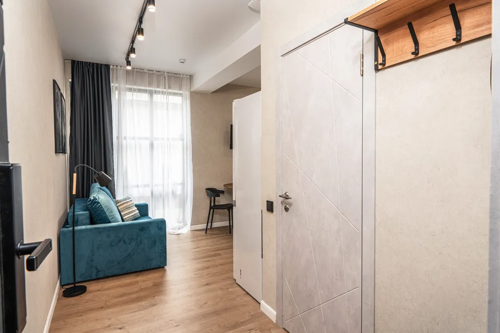 Апартаменты с отдельной спальней  с видом на горы