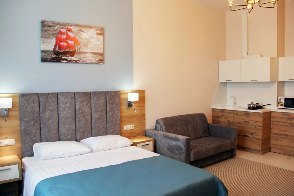 Квартира Квартира Уютная студия в центре — Анапа