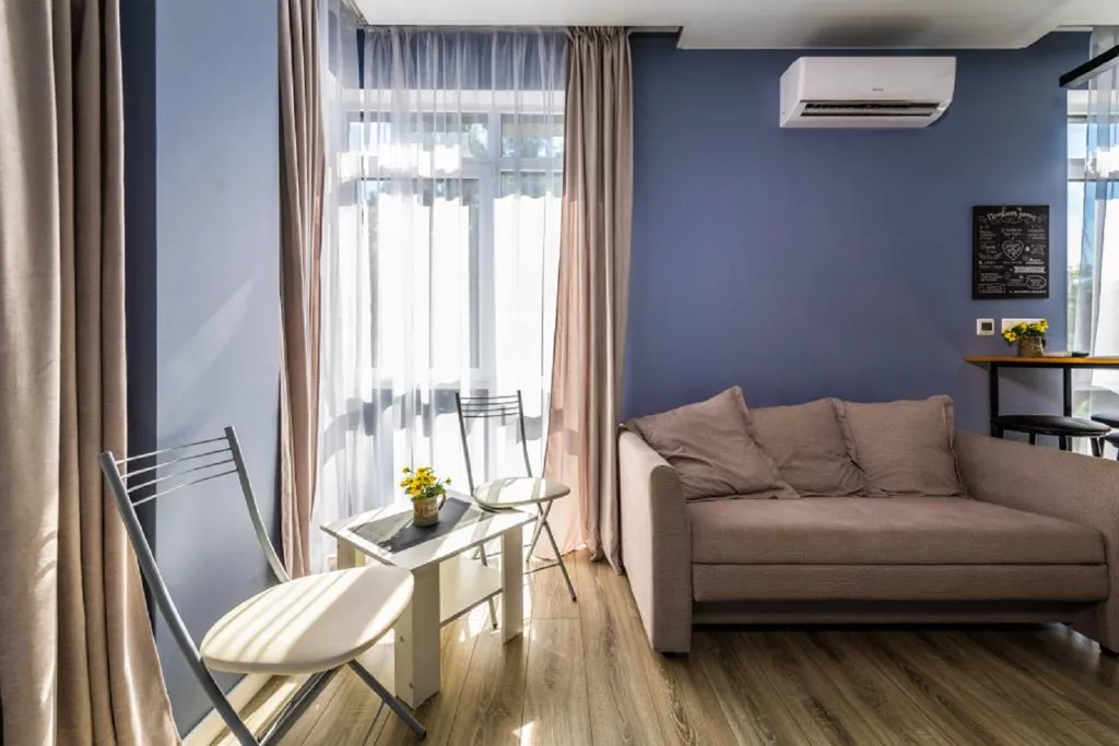 Квартира Новые уютные апартаменты с французским балконом — Адлер