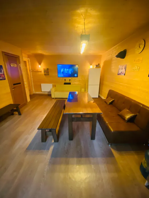 Домик с русской баней на дровах + сибирский банный чан