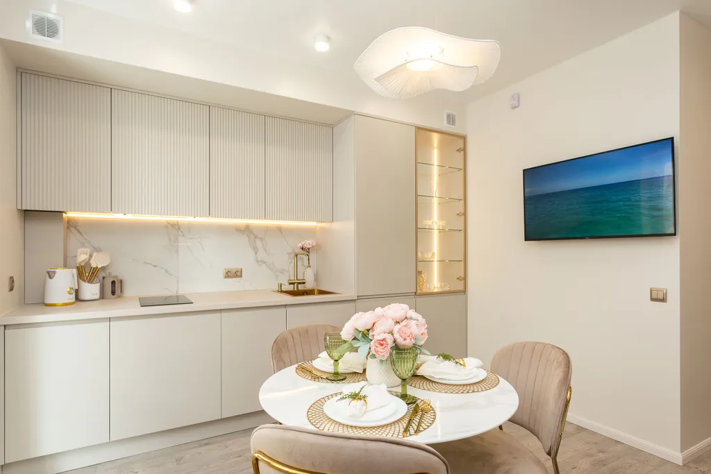 Красивая квартира рядом с морем около западного пляжа