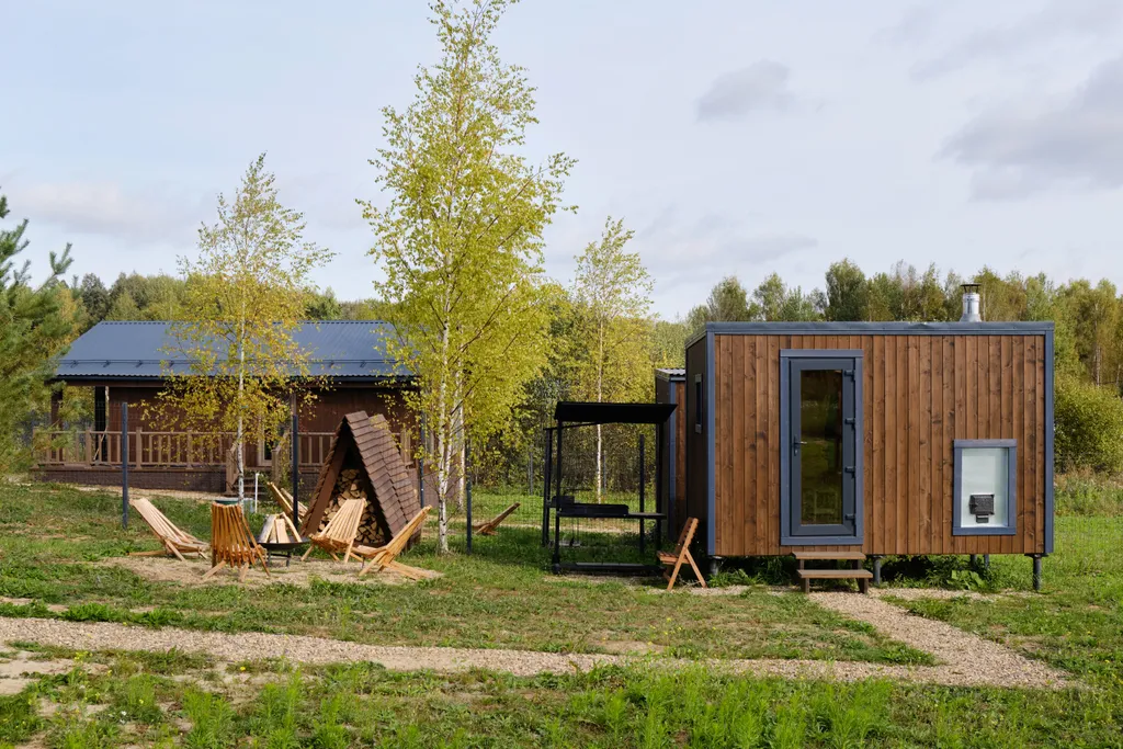 Коттедж Уютный домик у леса — Марьино