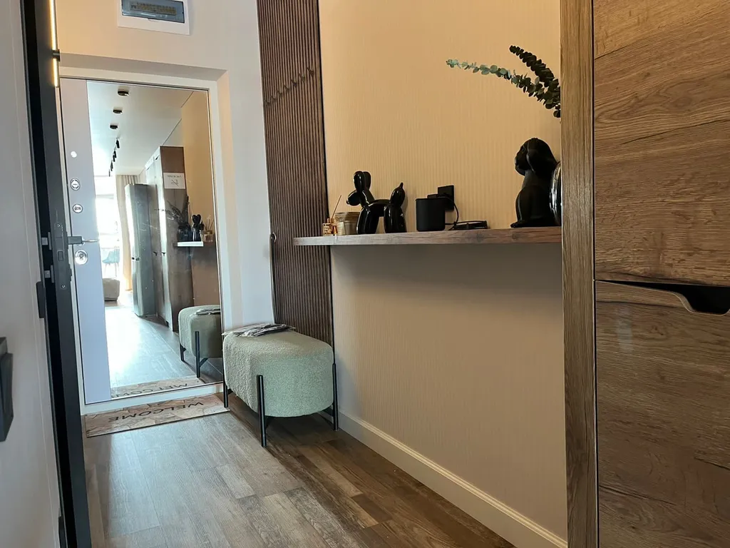 Апартаменты с видом на реку, проектором и игровой приставкой PS4