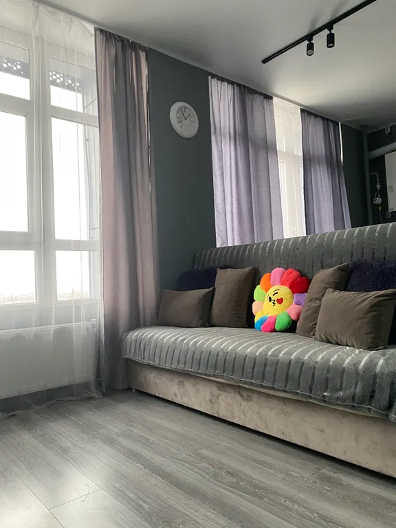 Уютная квартира-студия в центре города с видом на Волгу