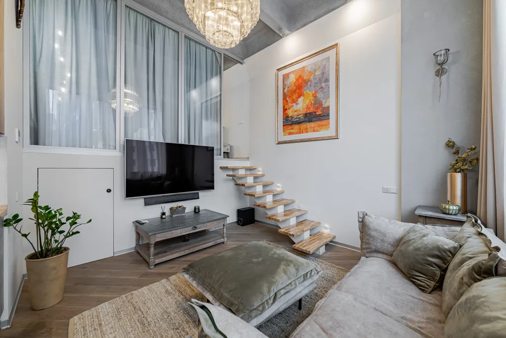 Квартира Квартира Дизайнерский лофт на Бауманской — Москва