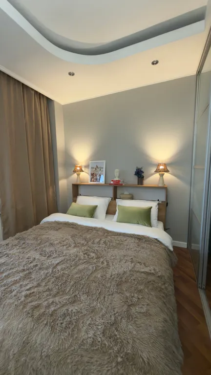 Уютная квартира на 10 этаже с красивым видом на город