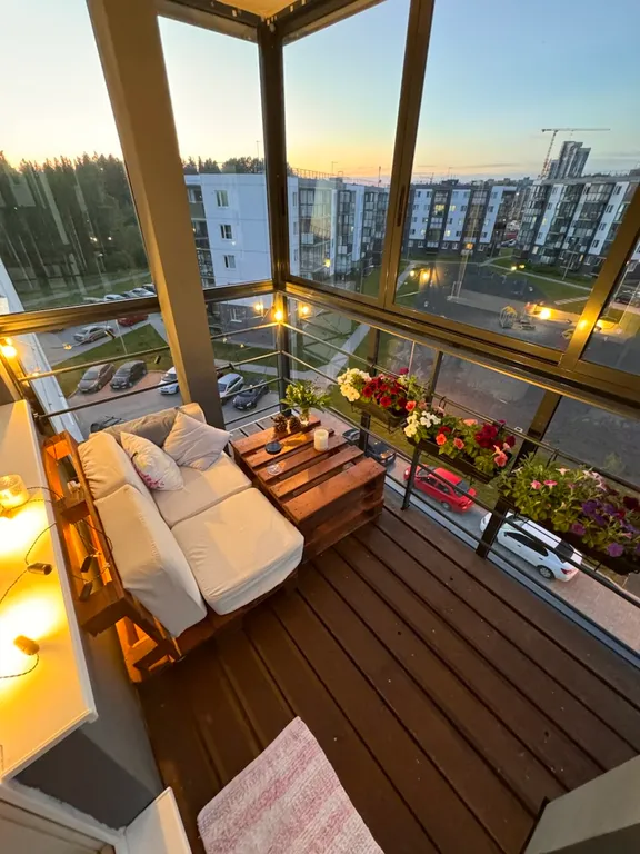 Уютная студия рядом с лесом