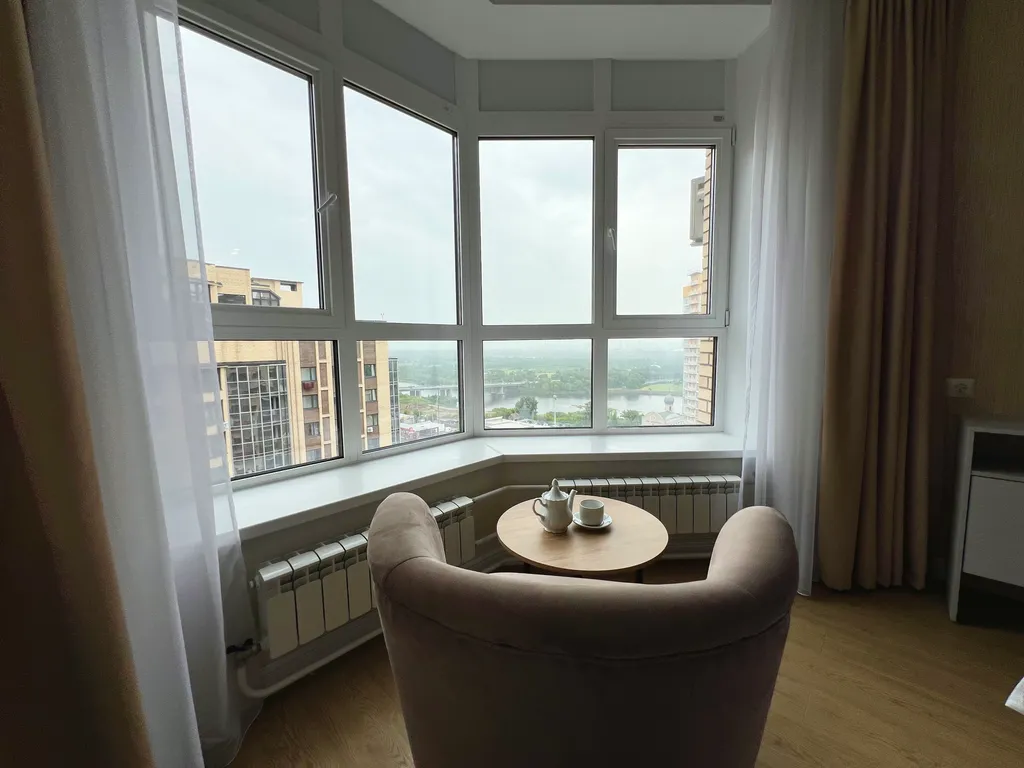 Квартира Квартира 510 Студия с шикарным видом на Енисей — Красноярск