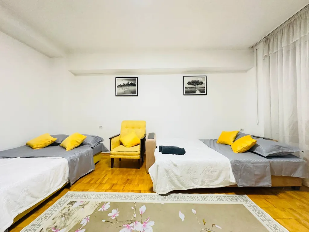 Уют в самом центре города рядом с гостиницей Казахстан