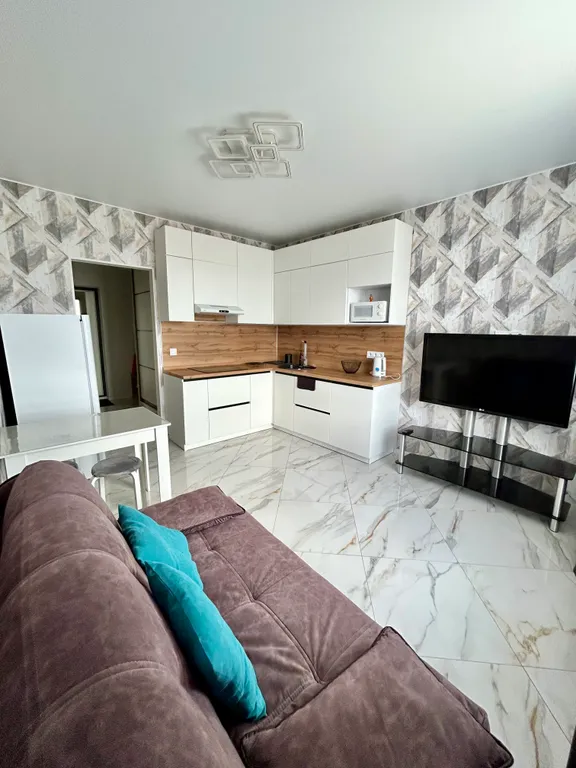 Видовая однушка в центре с шикарным видом на город