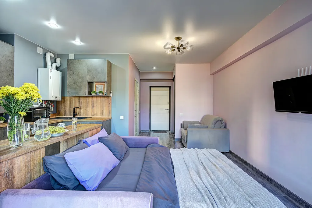 Дизайнерская студия в мкр Кудепста с парковкой