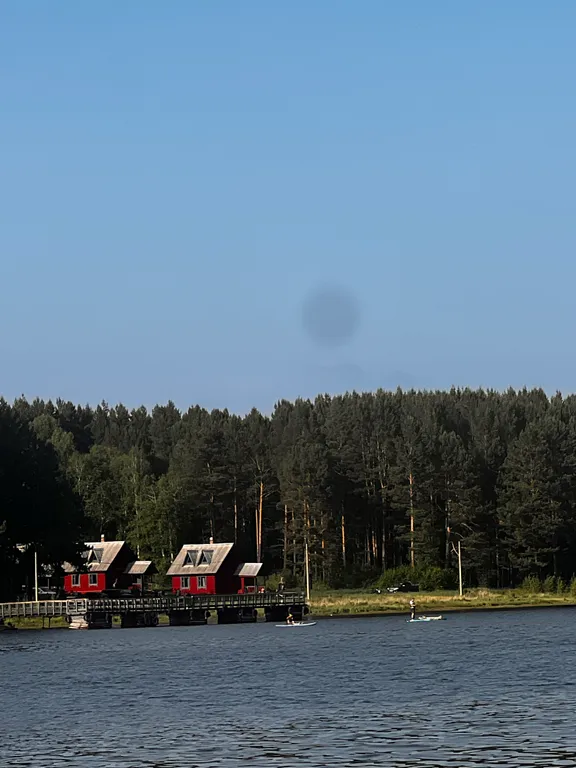 Двухэтажный домик с видом на залив